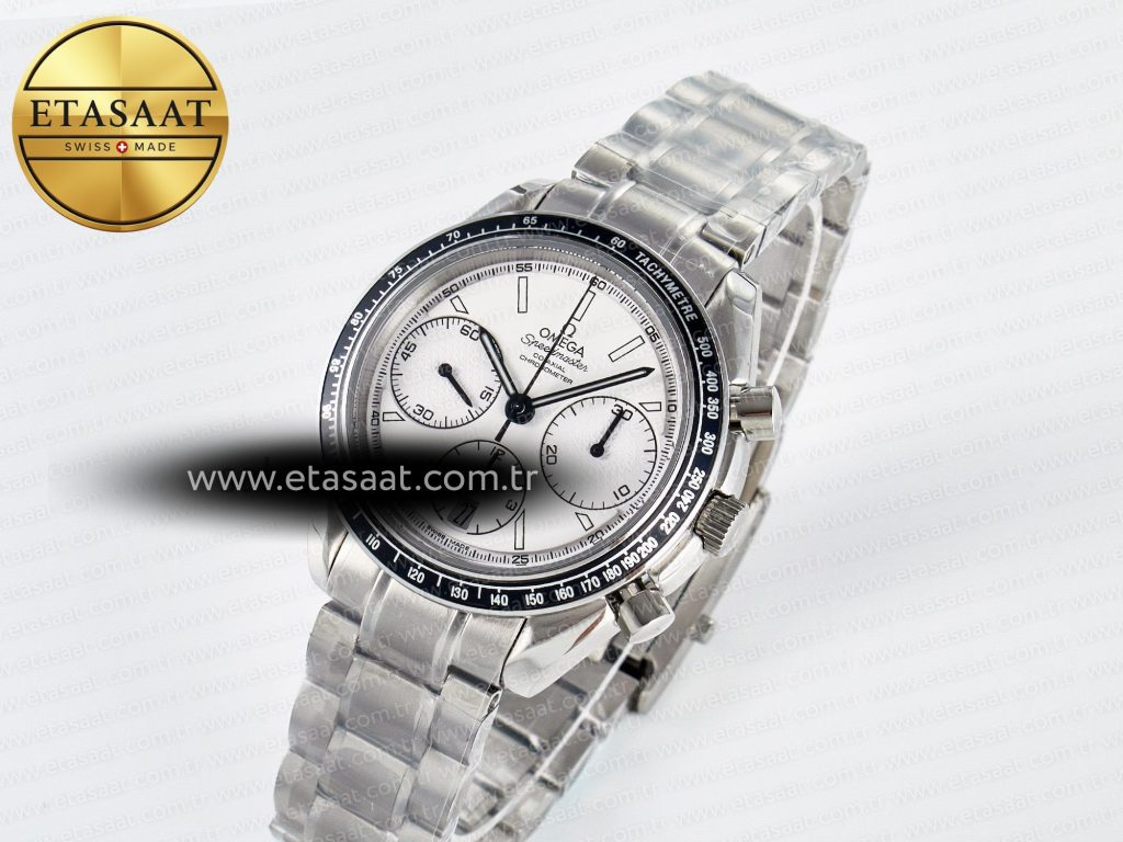 speedmaster racing master ss hkf best edition white dial on ss bracelet a77502