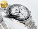Omega Speedmaster Racing Master Best Edition White Dial on SS Bracelet A7750 - Görsel 7