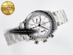 Omega Speedmaster Racing Master Best Edition White Dial on SS Bracelet A7750 - Görsel 8