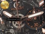 Hublot Square Bang Unico 42mm RG BBF 1:1 Best Edition Skeleton Dial on Black Rubber Strap A1280 - Görsel 10