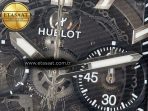 Hublot Square Bang Unico 42mm Titanium BBF 1:1 Best Edition Skeleton Dial on Black Rubber Strap A1280 - Görsel 11