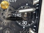 Hublot Square Bang Unico 42mm Titanium BBF 1:1 Best Edition Skeleton Dial on Black Rubber Strap A1280 - Görsel 12