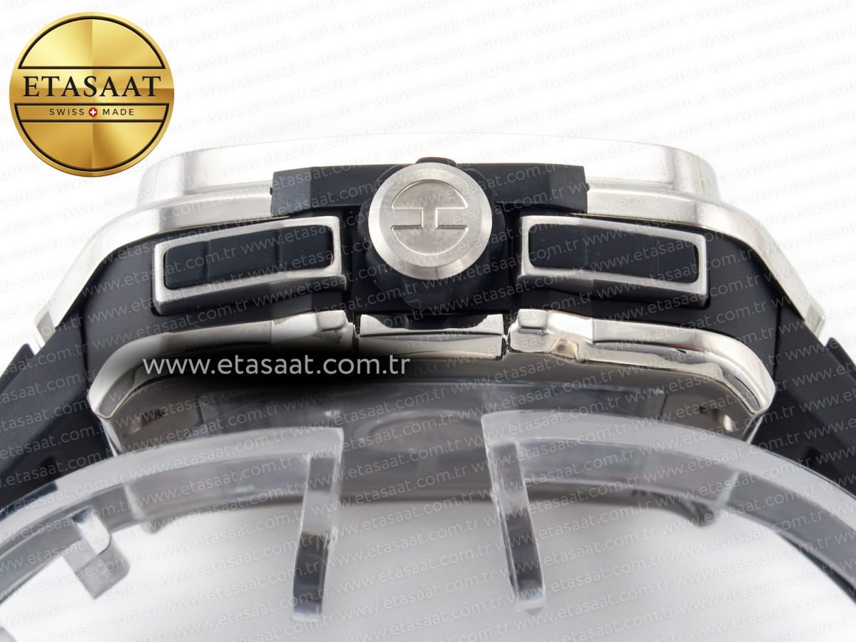 Hublot Square Bang Unico 42mm Titanium BBF 1:1 Best Edition Skeleton Dial on Black Rubber Strap A1280 - Görsel 15