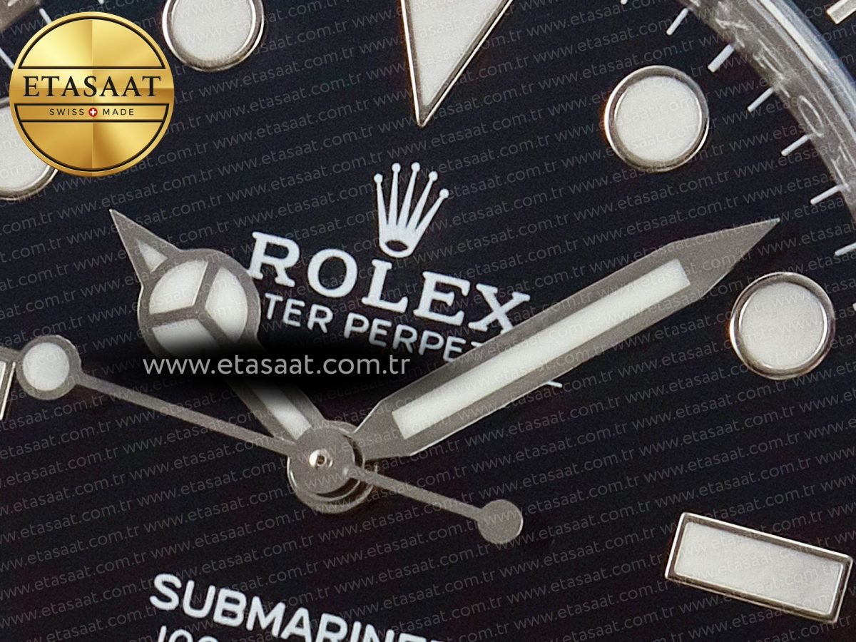 Rolex Submariner 114060 No Date Black 904L Steel ARF 1:1 Best Edition on SS Bracelet SH3130 - Görsel 10