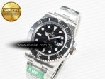 Rolex Submariner 116610 LN Black 904L Steel ARF 1:1 Best Edition on SS Bracelet SH3135
