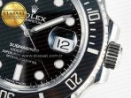 Rolex Submariner 116610 LN Black 904L Steel ARF 1:1 Best Edition on SS Bracelet SH3135 - Görsel 11