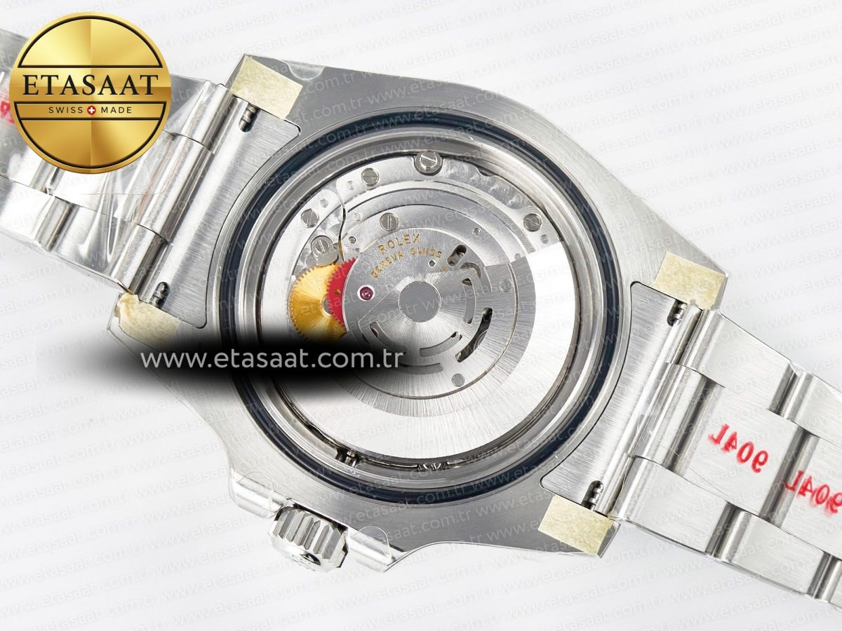 Rolex Submariner 116610 LN Black 904L Steel ARF 1:1 Best Edition on SS Bracelet SH3135 - Görsel 17