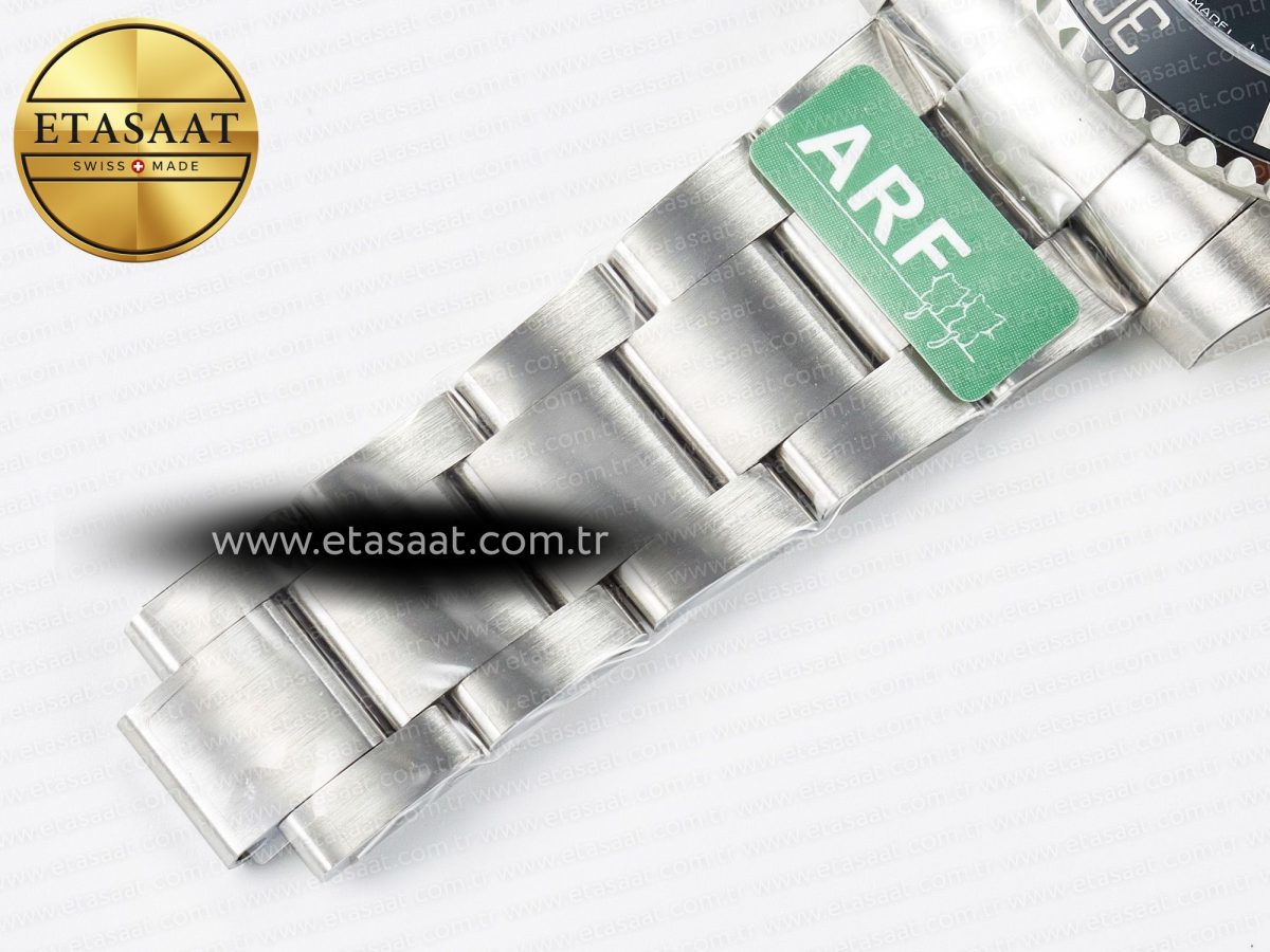 Rolex Submariner 116610 LN Black 904L Steel ARF 1:1 Best Edition on SS Bracelet SH3135 - Görsel 24