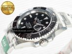Rolex Submariner 116610 LN Black 904L Steel ARF 1:1 Best Edition on SS Bracelet SH3135 - Görsel 6