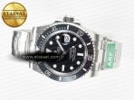 Rolex Submariner 116610 LN Black 904L Steel ARF 1:1 Best Edition on SS Bracelet SH3135 - Görsel 9