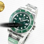 Rolex Submariner 116610 LV Green 904L Steel ARF 1:1 Best Edition on SS Bracelet SH3135