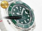 Rolex Submariner 116610 LV Green 904L Steel ARF 1:1 Best Edition on SS Bracelet SH3135 - Görsel 5