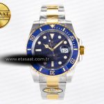 Rolex Submariner 116613 LB Mavi Seramik ARF SH3135 Eta Saat - Görsel 3 - 1:1 Süper Klon Saat