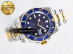 Rolex Submariner 116613 LB Blue Ceramic ARF 1:1 Best Edition 904L SS Case and Bracelet SH3135 - Görsel 8