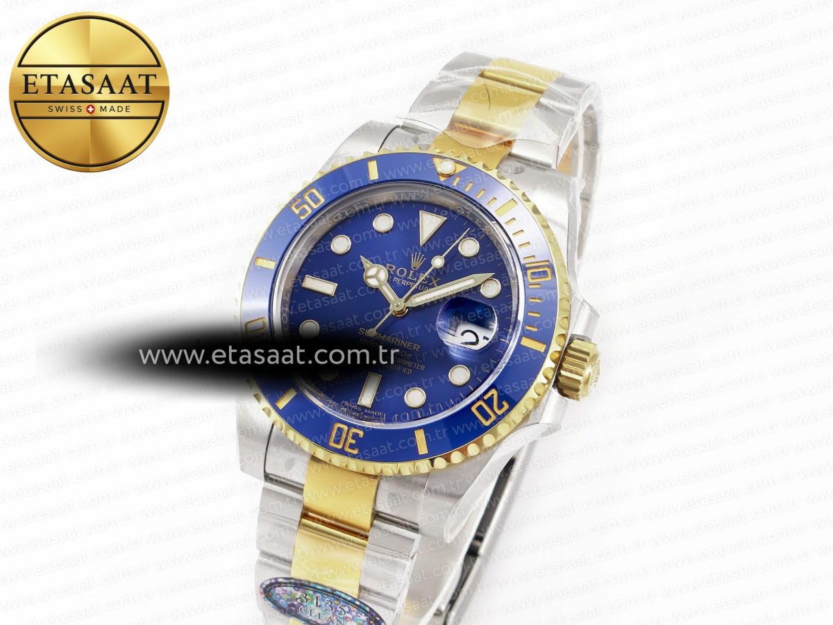 Rolex Submariner 116613 Blue Ceramic VS3135 - Görsel 1