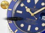 Rolex Submariner 116613 LB VSF 1:1 Best Edition Blue Dial Blue Ceramic on SS/YG Bracelet VS3135 - Görsel 10