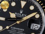 Rolex Submariner 116613 LN Black Ceramic ARF 1:1 Best Edition 904L SS Case and Bracelet SH3135 - Görsel 11