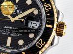 Rolex Submariner 116613 LN Black Ceramic ARF 1:1 Best Edition 904L SS Case and Bracelet SH3135 - Görsel 12