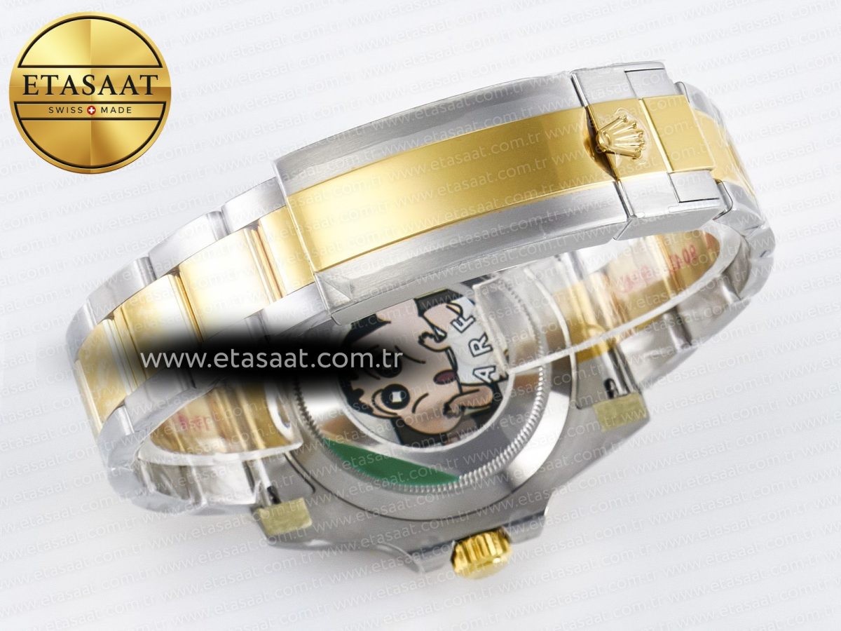 Rolex Submariner 116613 LN Black Ceramic ARF 1:1 Best Edition 904L SS Case and Bracelet SH3135 - Görsel 16