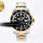 Rolex Submariner 116613 LN Siyah Seramik ARF SH3135 Eta Saat - Görsel 3 - 1:1 Süper Klon Saat