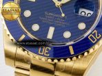 Rolex Submariner 116618 LB Blue Ceramic YG Plated 904L Steel VSF 1:1 Best Edition VS3135 - Görsel 13