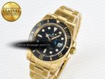 Rolex Submariner 116618 LN Black Ceramic YG Plated 904L Steel VSF 1:1 Best Edition VS3135