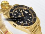 Rolex Submariner 116618 LN Black Ceramic YG Plated 904L Steel VSF 1:1 Best Edition VS3135 - Görsel 7