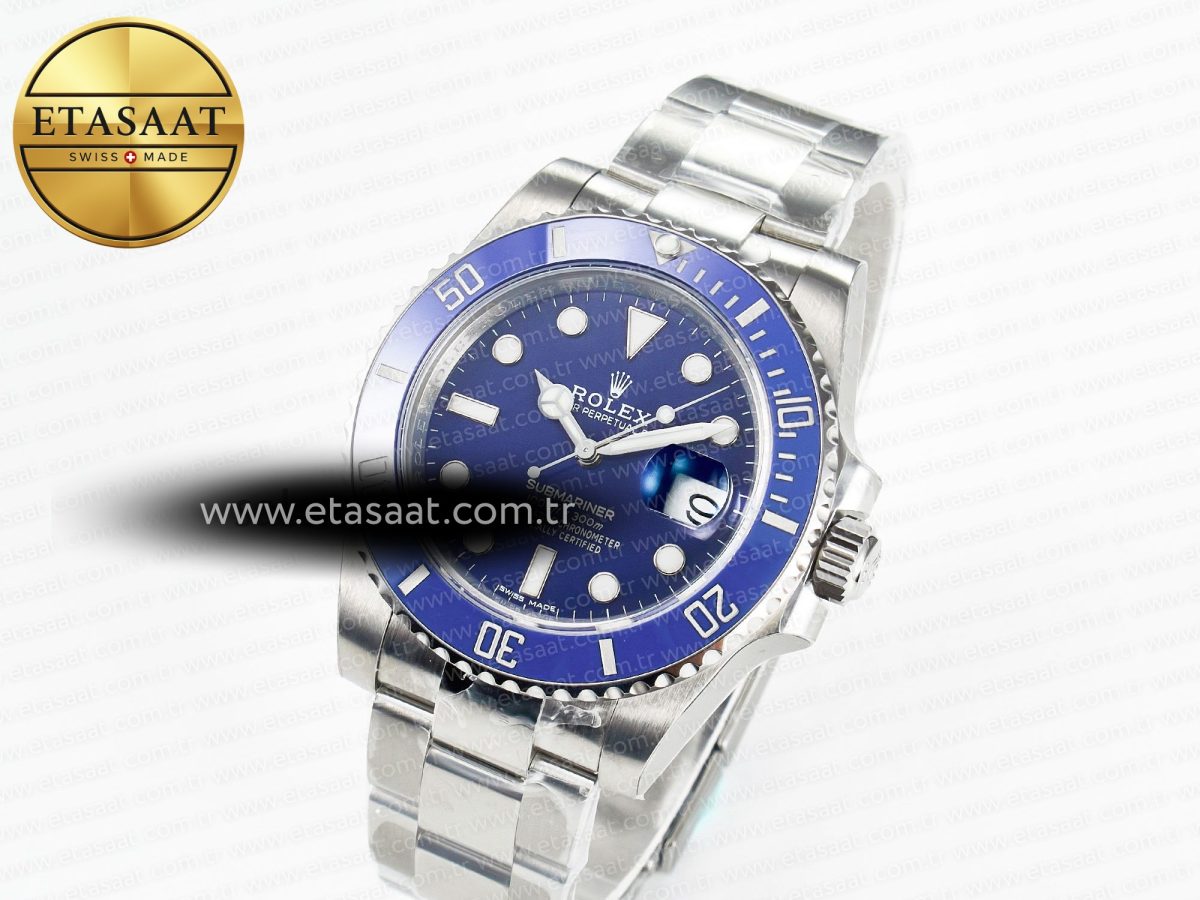 Rolex Submariner 116619 LB Blue Ceramic VSF 1:1 Best Edition 904L SS Case and Bracelet VS3135 - Görsel 1