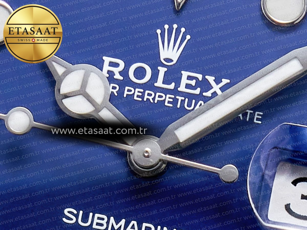 Rolex Submariner 116619 LB Clean Blue Ceramic 904L SS 1:1 BEST Edtion VS3135 - Görsel 10