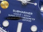 Rolex Submariner 116619 LB Clean Blue Ceramic 904L SS 1:1 BEST Edtion VS3135 - Görsel 11