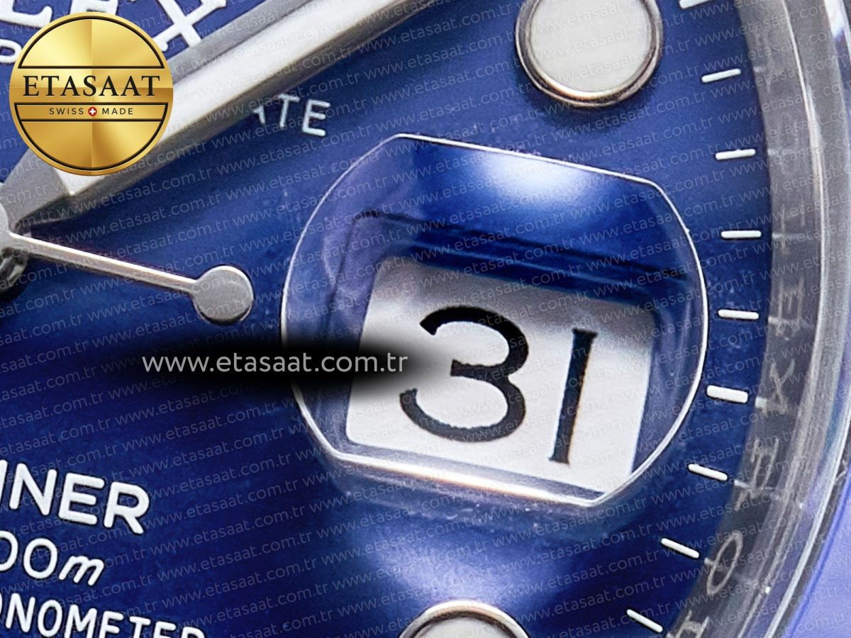 Rolex Submariner 116619 LB Clean Blue Ceramic 904L SS 1:1 BEST Edtion VS3135 - Görsel 12