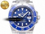 Rolex Submariner 116619 LB Clean Blue Ceramic 904L SS 1:1 BEST Edtion VS3135 - Görsel 3
