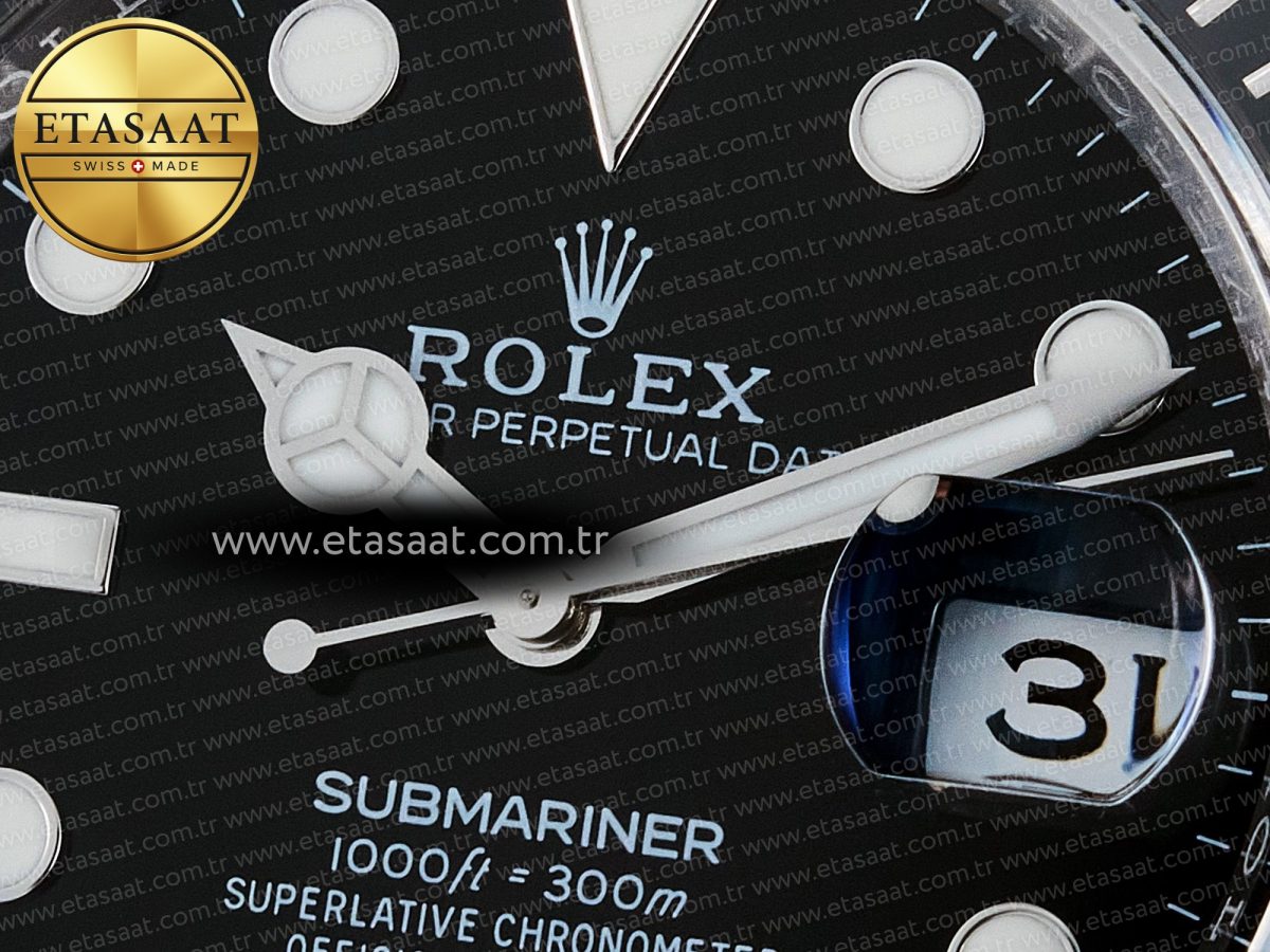 Rolex Submariner 126610 LN 904L SS THBF 1:1 Best Edition Black Dial On 904L SS Bracelet SH3235 - Görsel 10