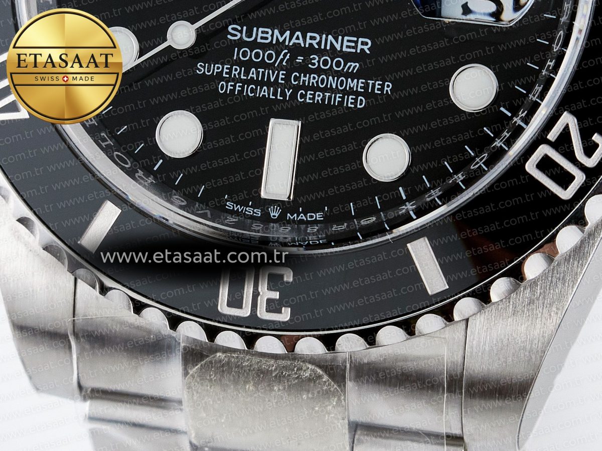 Rolex Submariner 126610 LN 904L SS THBF 1:1 Best Edition Black Dial On 904L SS Bracelet SH3235 - Görsel 12