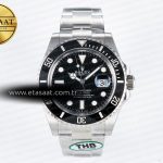 Rolex Submariner 126610 LN THBF Siyah Kadran Bilezik SH3235 Eta Saat - Görsel 3 - 1:1 Süper Klon Saat
