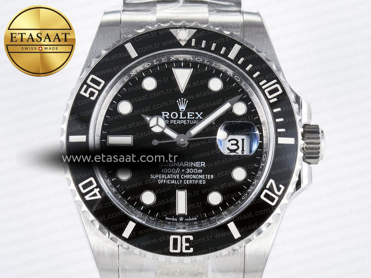 Rolex Submariner 126610 LN 904L SS THBF 1:1 Best Edition Black Dial On 904L SS Bracelet SH3235 - Görsel 4
