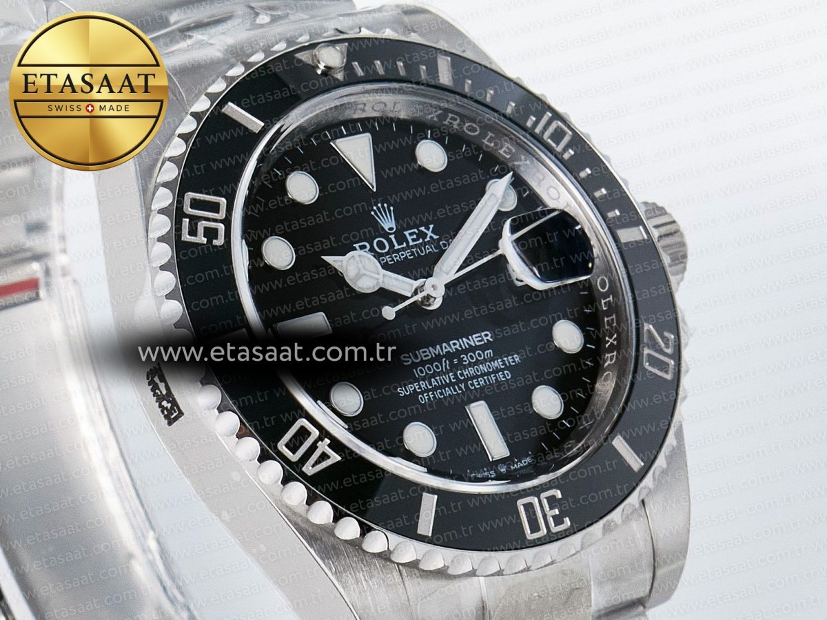 Rolex Submariner 126610 LN 904L SS THBF 1:1 Best Edition Black Dial On 904L SS Bracelet SH3235 - Görsel 5