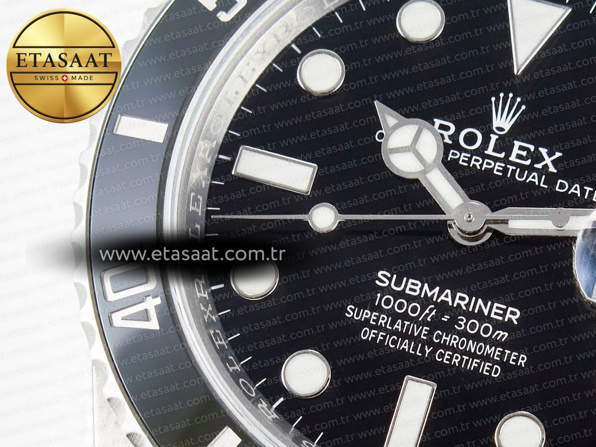 Rolex Submariner 126610 LN Black SS Bracelet SH3235 - Görsel 10