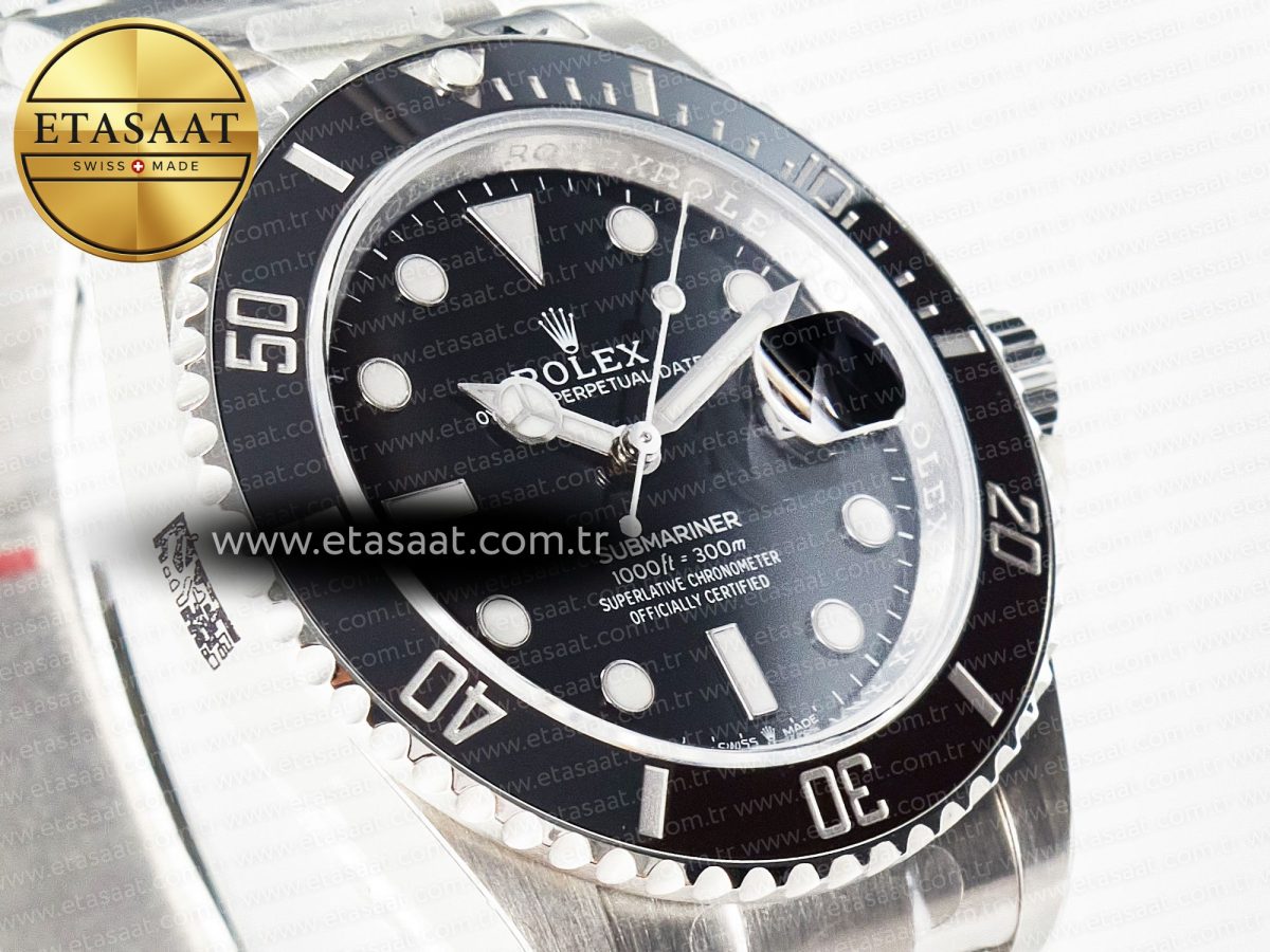 Rolex Submariner 126610 LN Black SS Bracelet SH3235 - Görsel 5