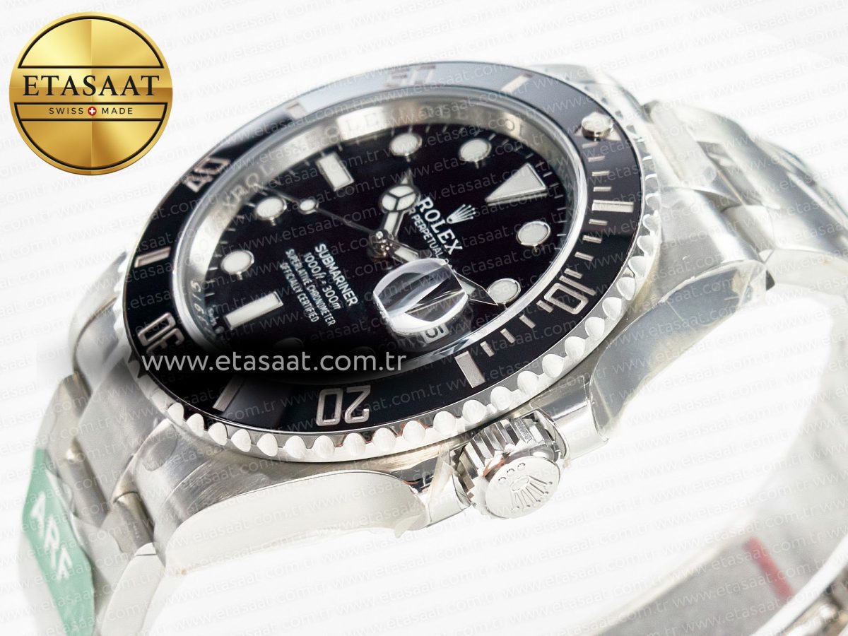 Rolex Submariner 126610 LN Black SS Bracelet SH3235 - Görsel 6