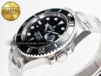 Rolex Submariner 126610 LN Black Ceramic VSF 1:1 Best Edition 904L SS Case and Bracelet VS3235 - Görsel 6