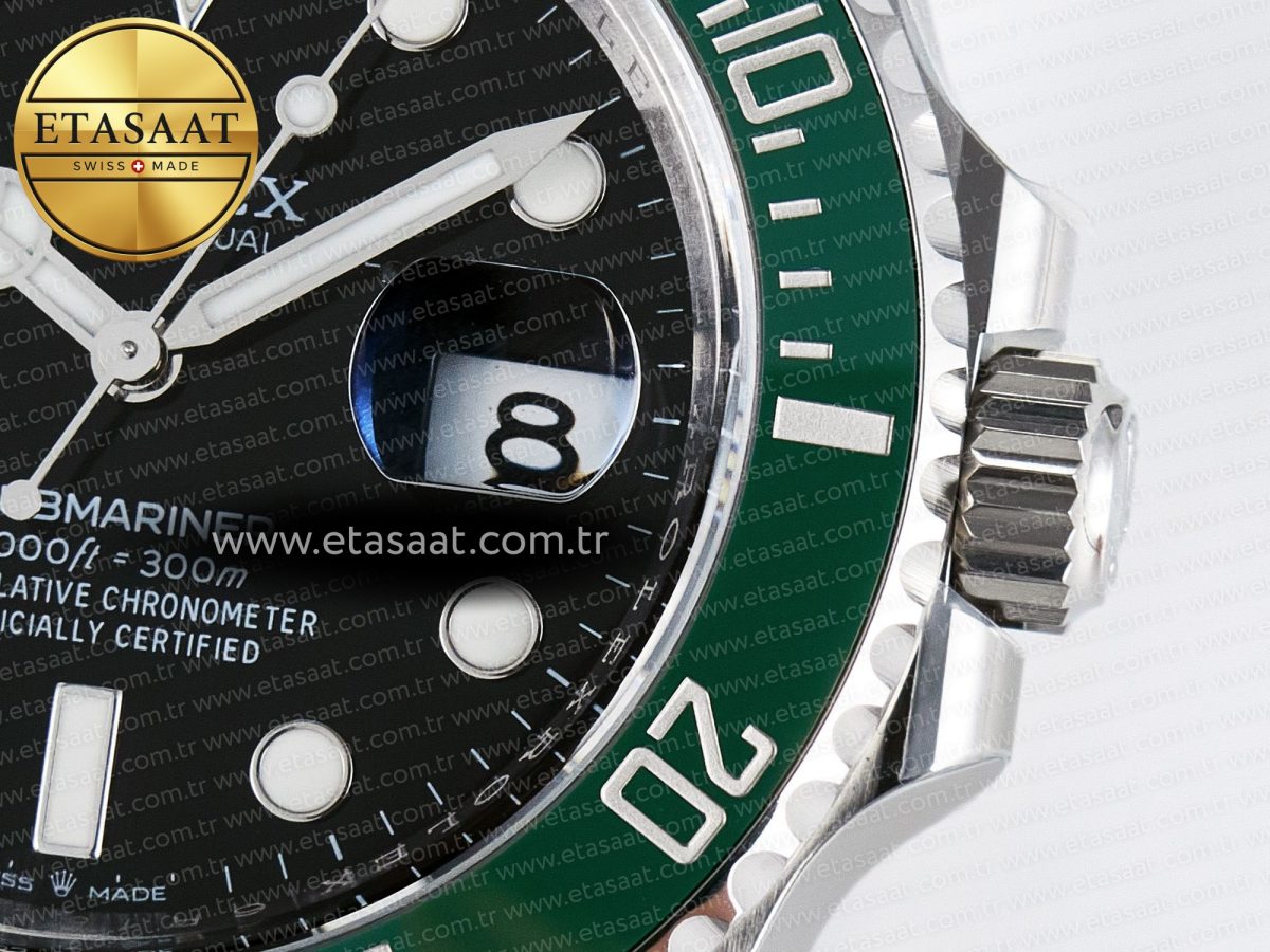 Rolex Submariner 126610 LV 904L SS THBF 1:1 Best Edition Black Dial On 904L SS Bracelet SH3235 - Görsel 11