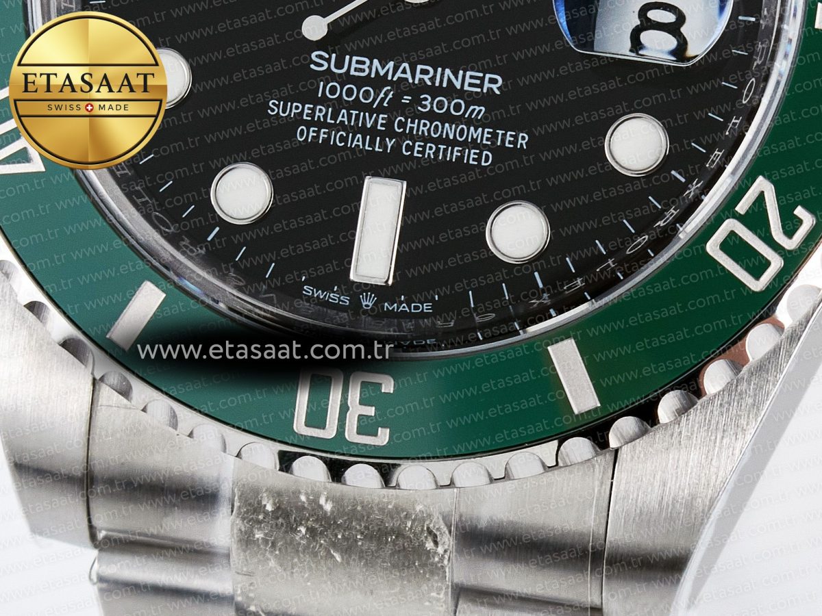 Rolex Submariner 126610 LV 904L SS THBF 1:1 Best Edition Black Dial On 904L SS Bracelet SH3235 - Görsel 12