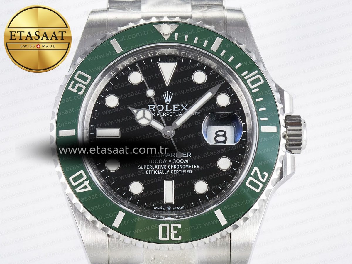 Rolex Submariner 126610 LV 904L SS THBF 1:1 Best Edition Black Dial On 904L SS Bracelet SH3235 - Görsel 4