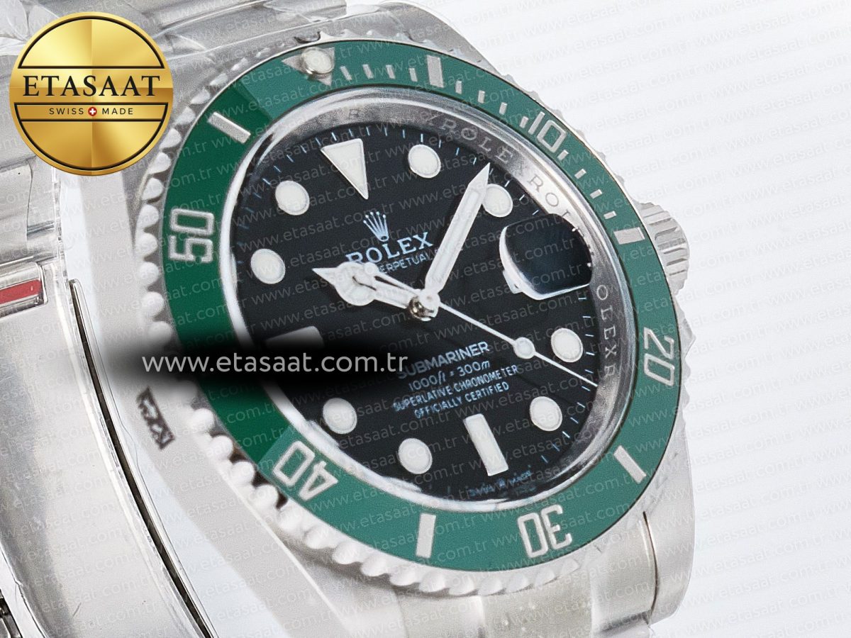 Rolex Submariner 126610 LV 904L SS THBF 1:1 Best Edition Black Dial On 904L SS Bracelet SH3235 - Görsel 5