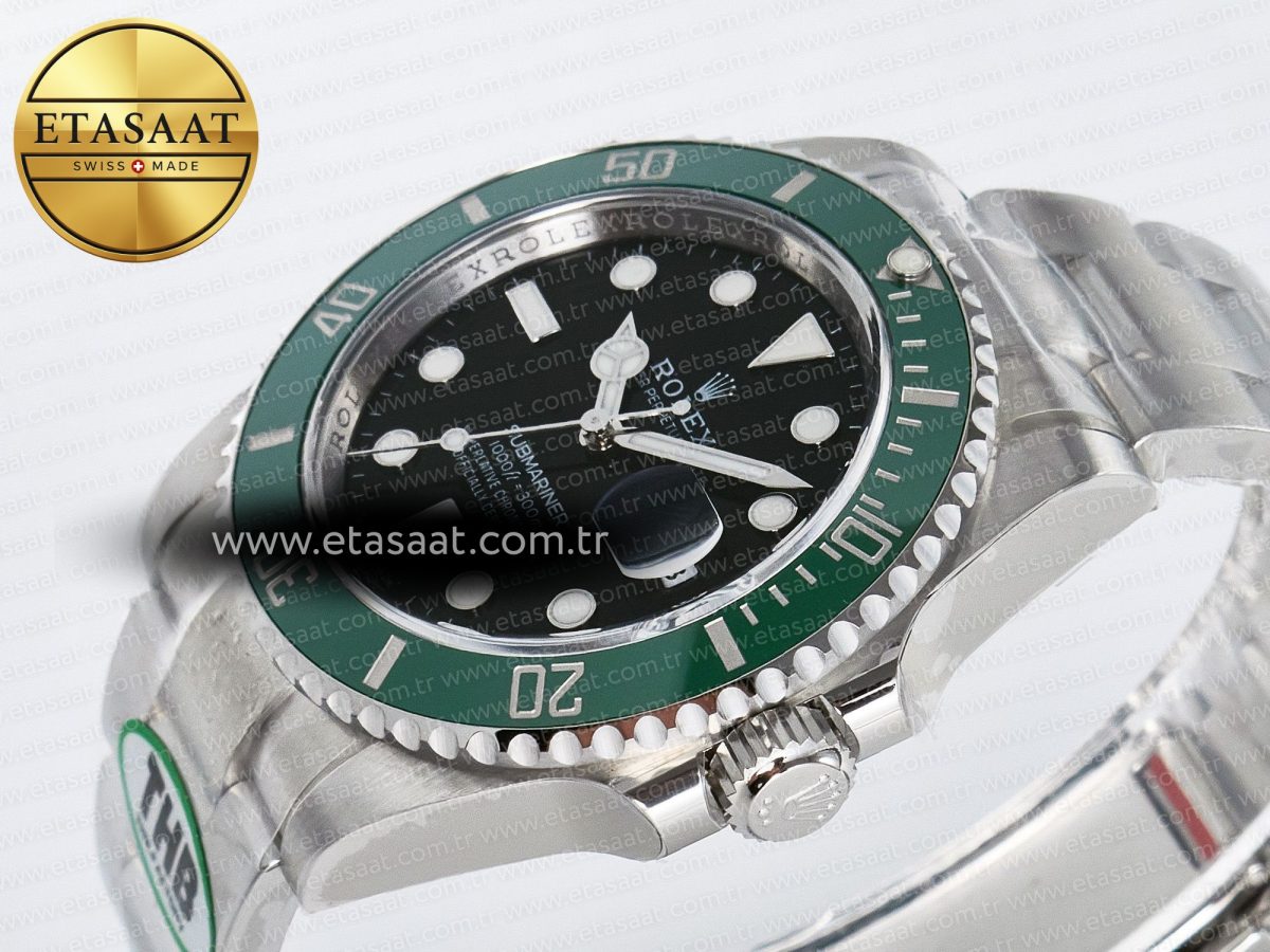 Rolex Submariner 126610 LV 904L SS THBF 1:1 Best Edition Black Dial On 904L SS Bracelet SH3235 - Görsel 6