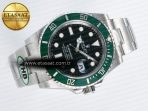 Rolex Submariner 126610 LV 904L SS THBF 1:1 Best Edition Black Dial On 904L SS Bracelet SH3235 - Görsel 8