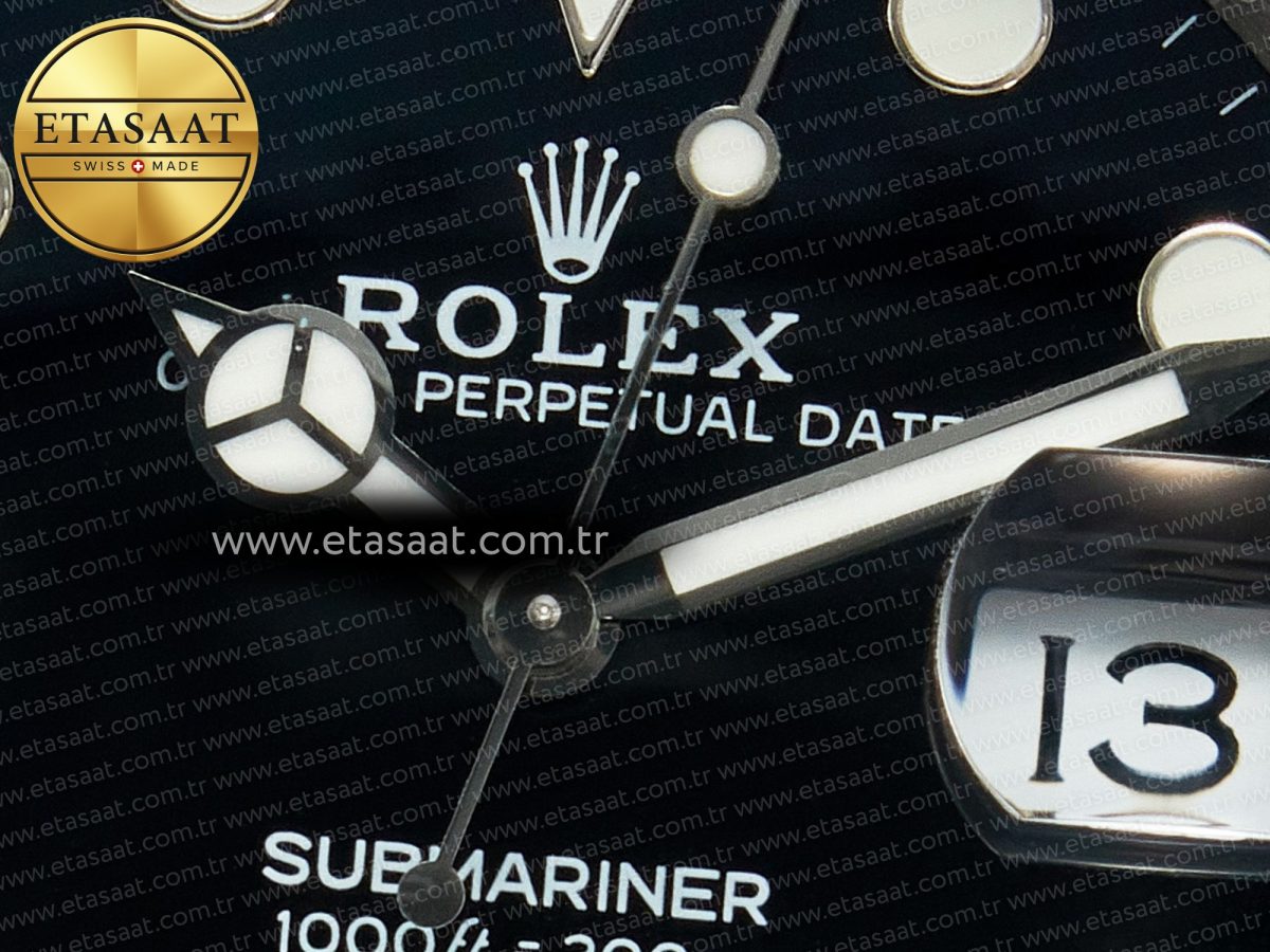 Rolex Submariner 126610LN Black 904L Steel GMF 1:1 Best Edition on SS Bracelet VR3235 V3 - Görsel 10