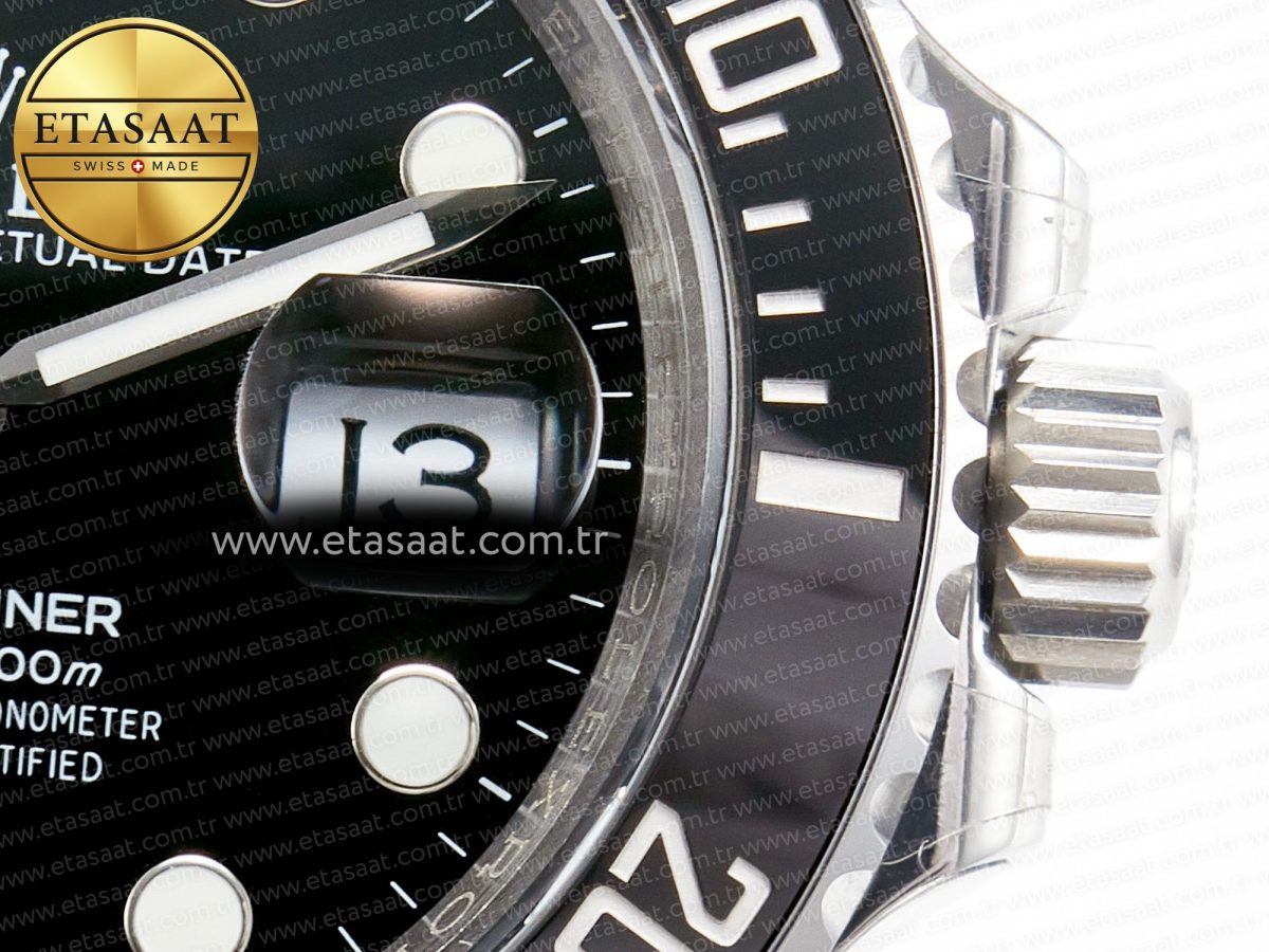 Rolex Submariner 126610LN Black 904L Steel GMF 1:1 Best Edition on SS Bracelet VR3235 V3 - Görsel 11