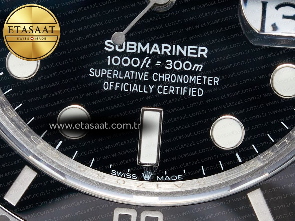Rolex Submariner 126610LN Black 904L Steel GMF 1:1 Best Edition on SS Bracelet VR3235 V3 - Görsel 12